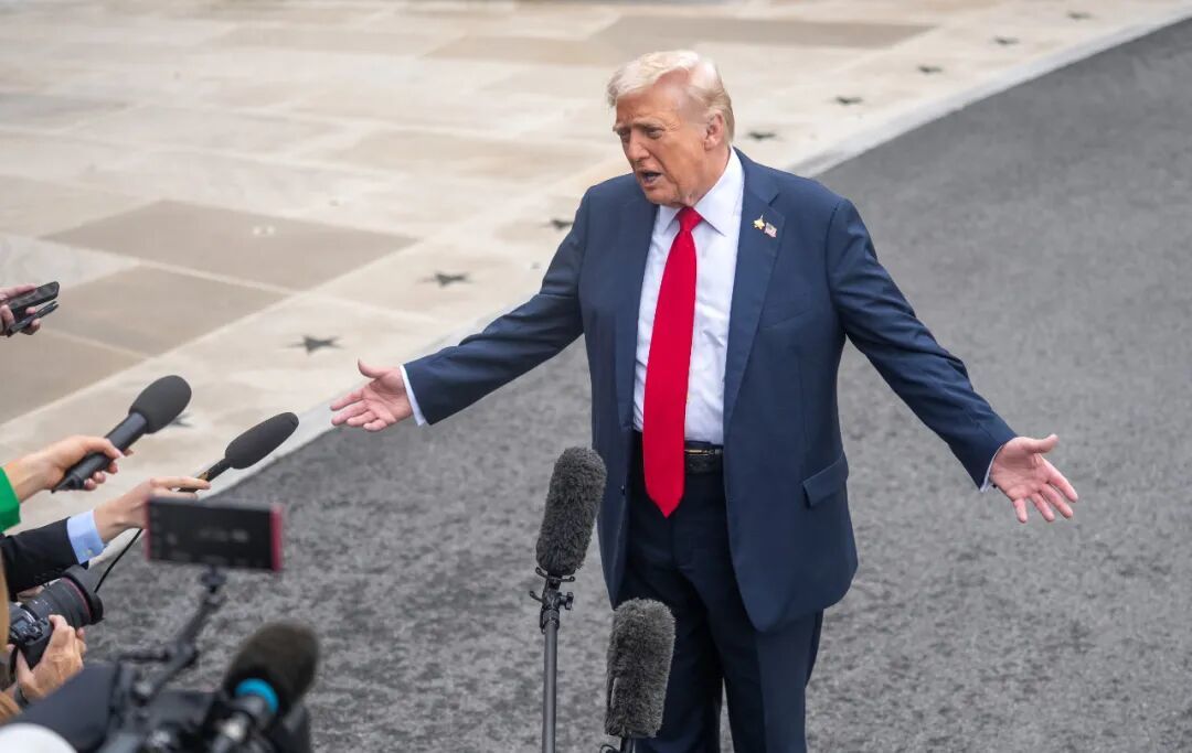 特朗普/新華社記者 胡友松 攝