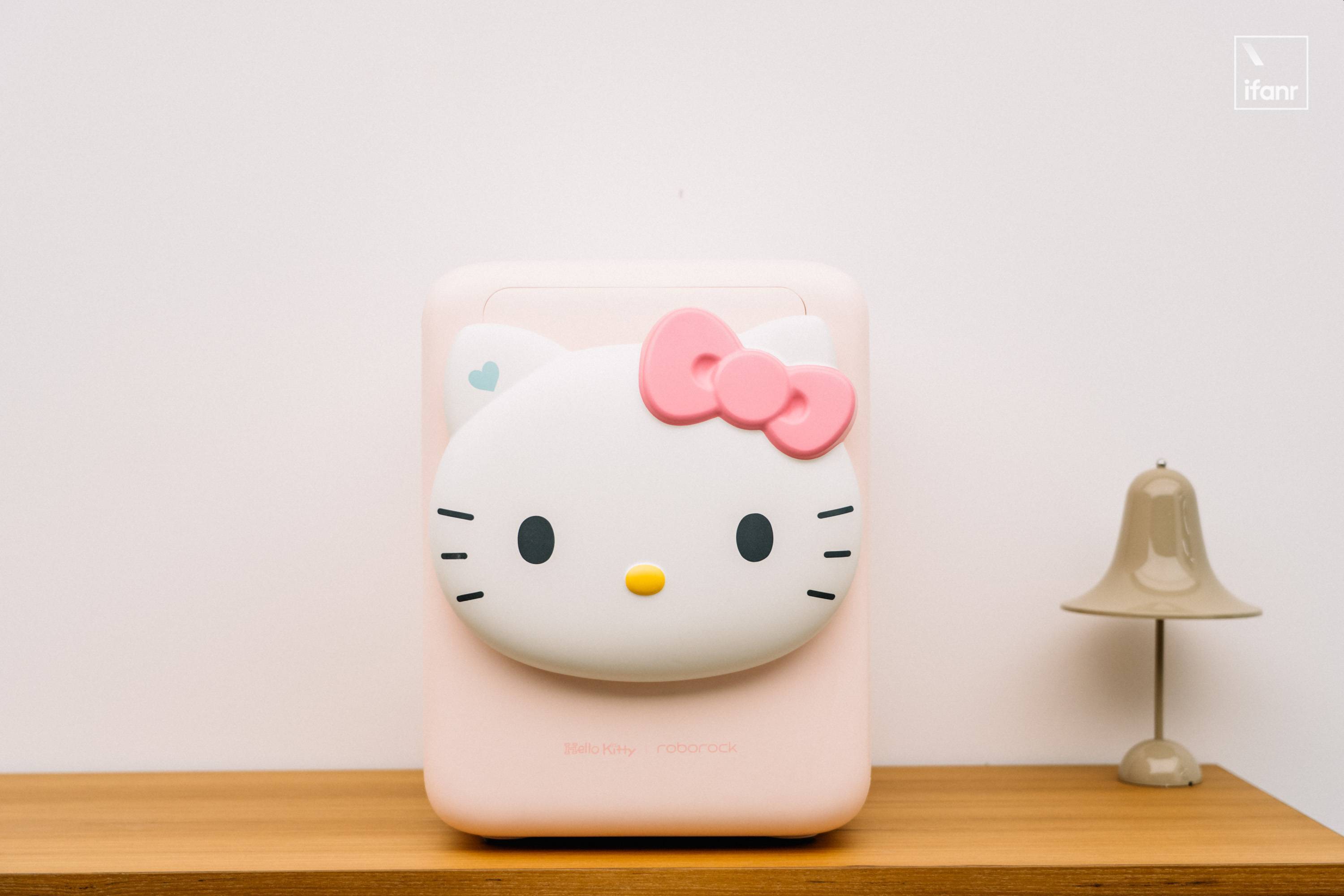 石头迷你洗烘一体机 Q1 Hello Kitty 限定版,让 Hello Kitty 给你洗衣服