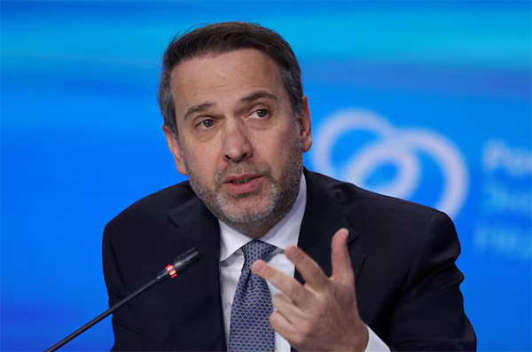 土耳其能源部长巴伊拉克塔尔 路透社