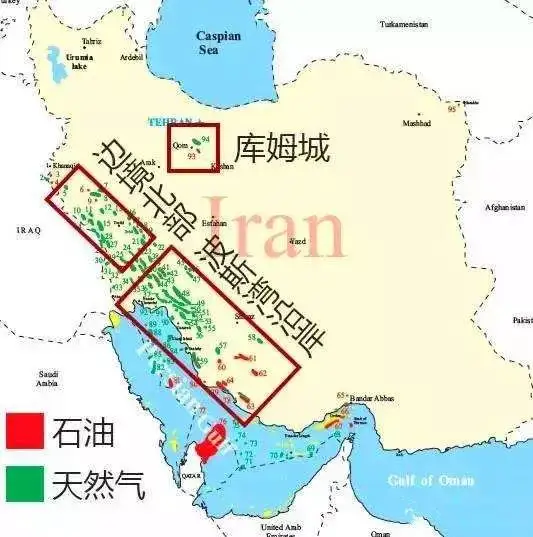 ▲伊朗富有油气资源,扼守霍尔木兹海峡