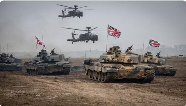 英国所谓出兵根本不现实，坦克就100多辆