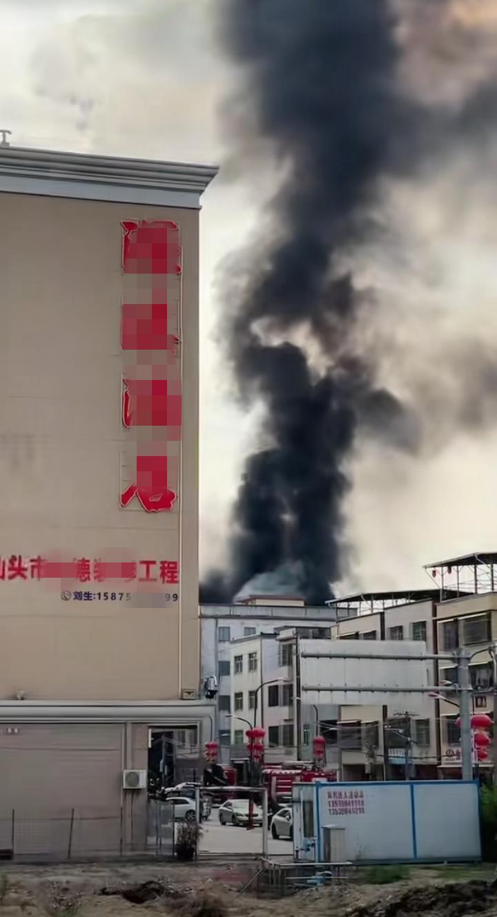 仙城镇发生火灾