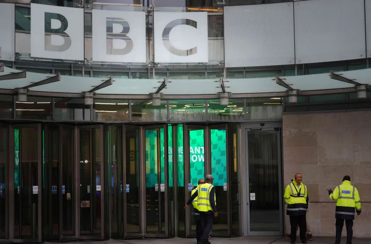英国广播公司总部大楼,资料图 图源:美媒