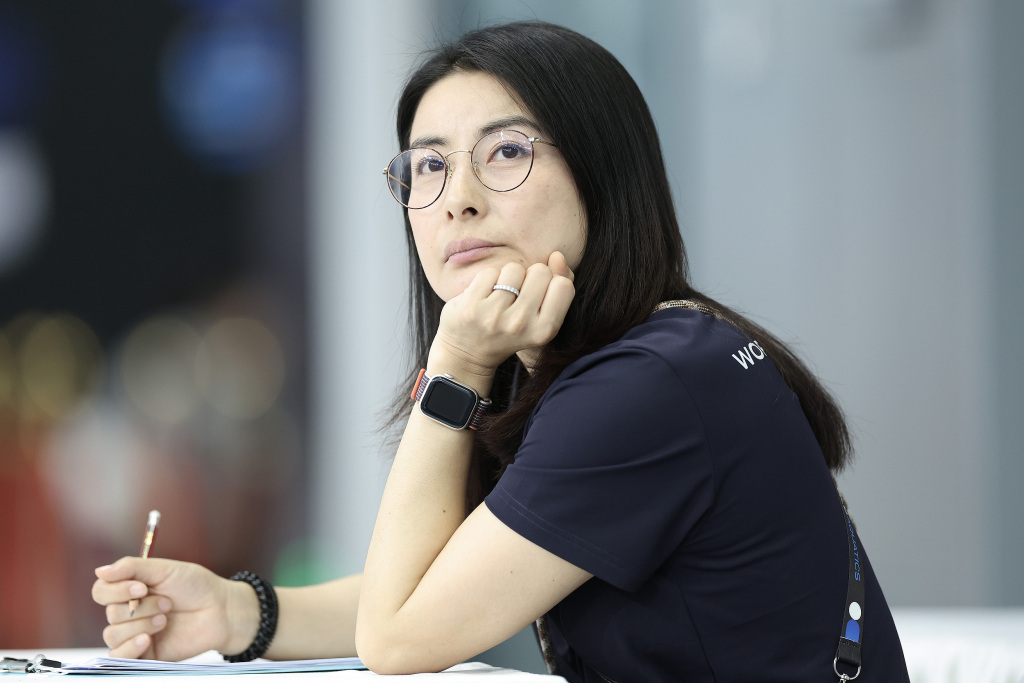 郭晶晶后来也成为了国际泳联的官员。