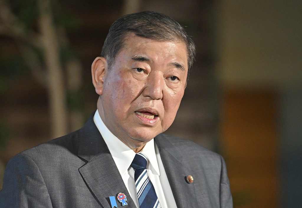 日本首相石破茂 资料图 图源:视觉中国