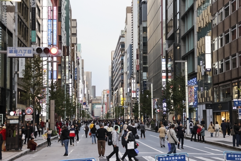 11日,日本东京银座 IC photo