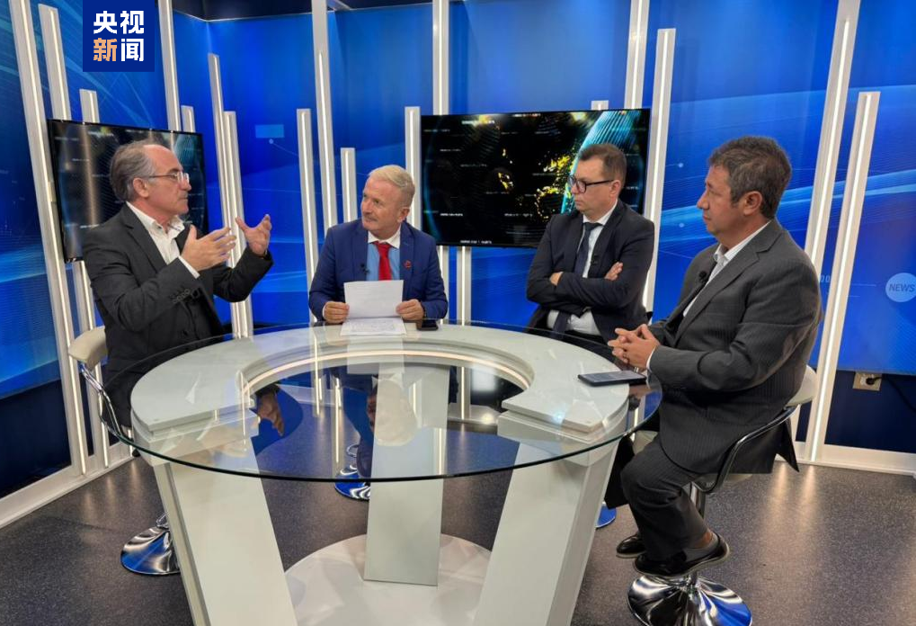 △二十届四中全会精神海外宣介圆桌对话会在阿尔巴尼亚首都地拉那举行