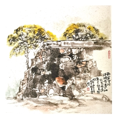 西山五里坨净德寺遗址