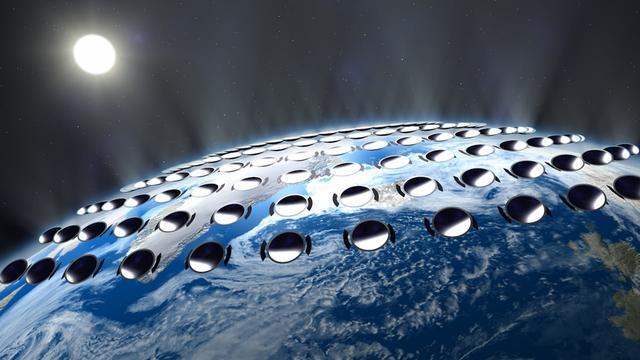 美国公司计划发射卫星反射阳光(概念图) 图源:加媒