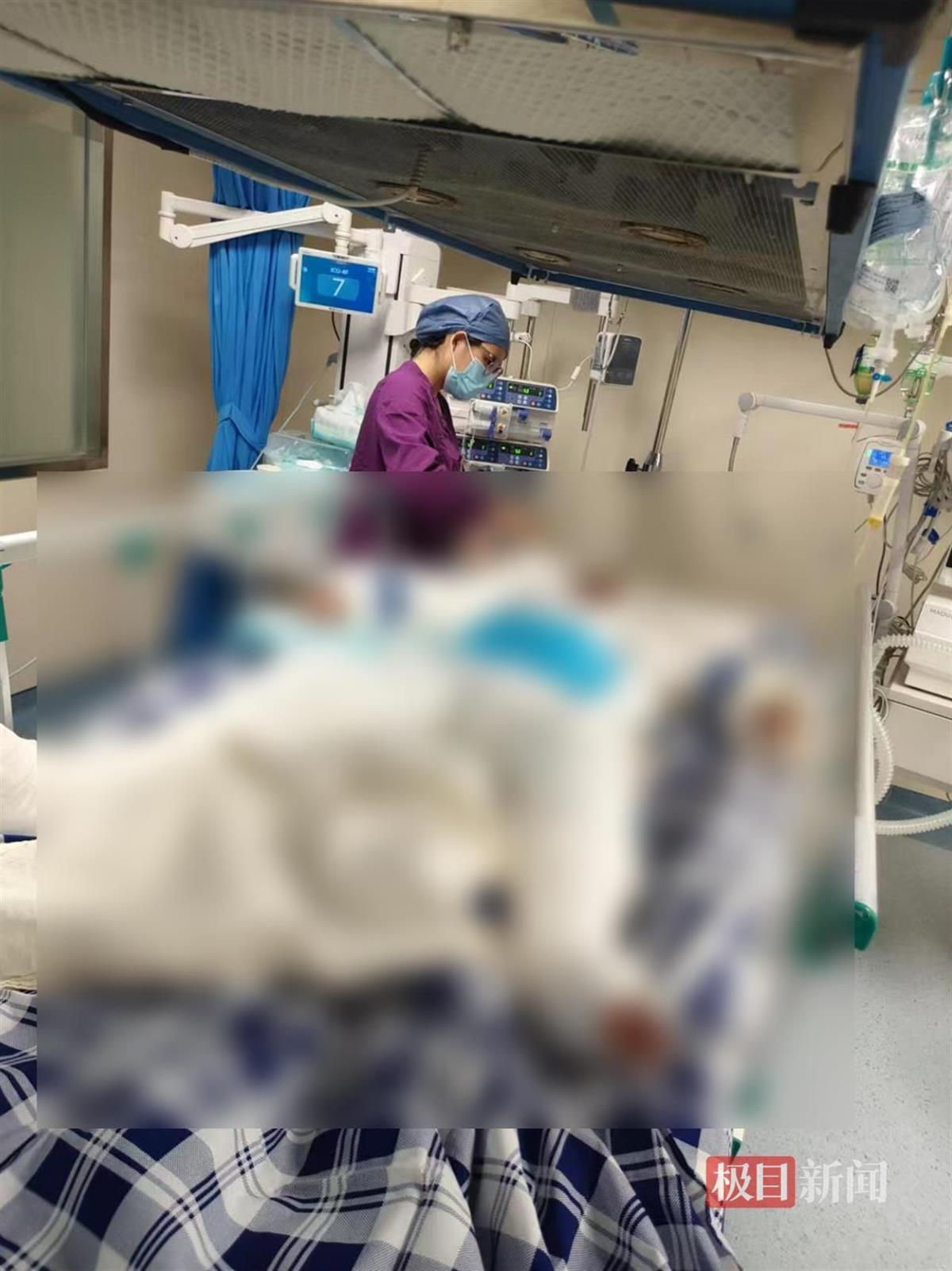 钱先生住院救治