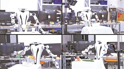 元客视界与睿尔曼具身智能进行数据采集训练