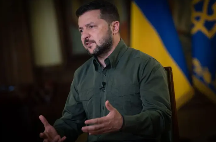 乌克兰总统泽连斯基,资料图 图源:乌媒