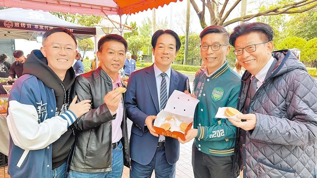 ▲赖清德昨日邀请全部党籍民代烤肉