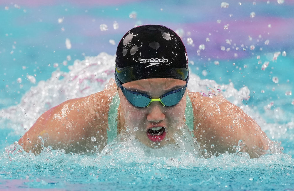 ↑2025年11月11日,于子迪在决赛中。