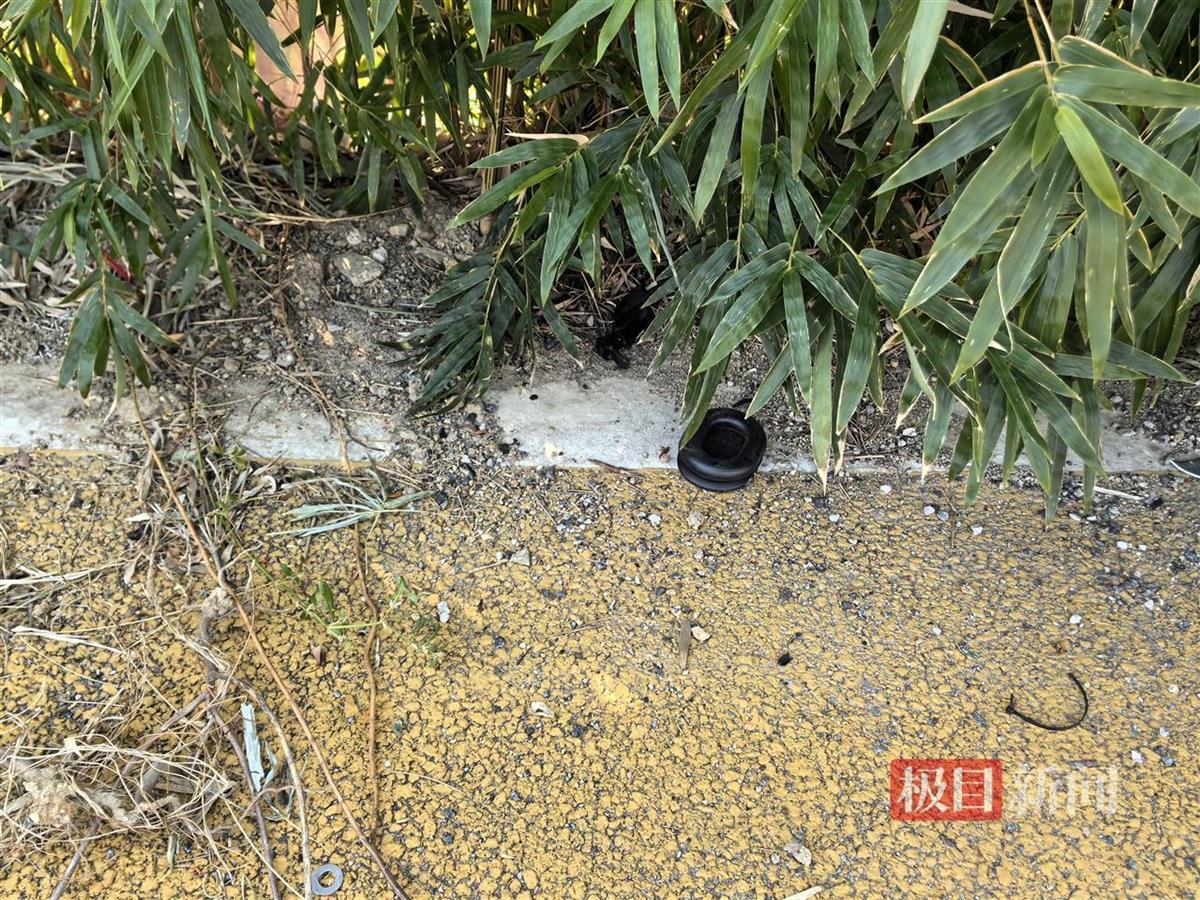 事发现场遗留的残骸