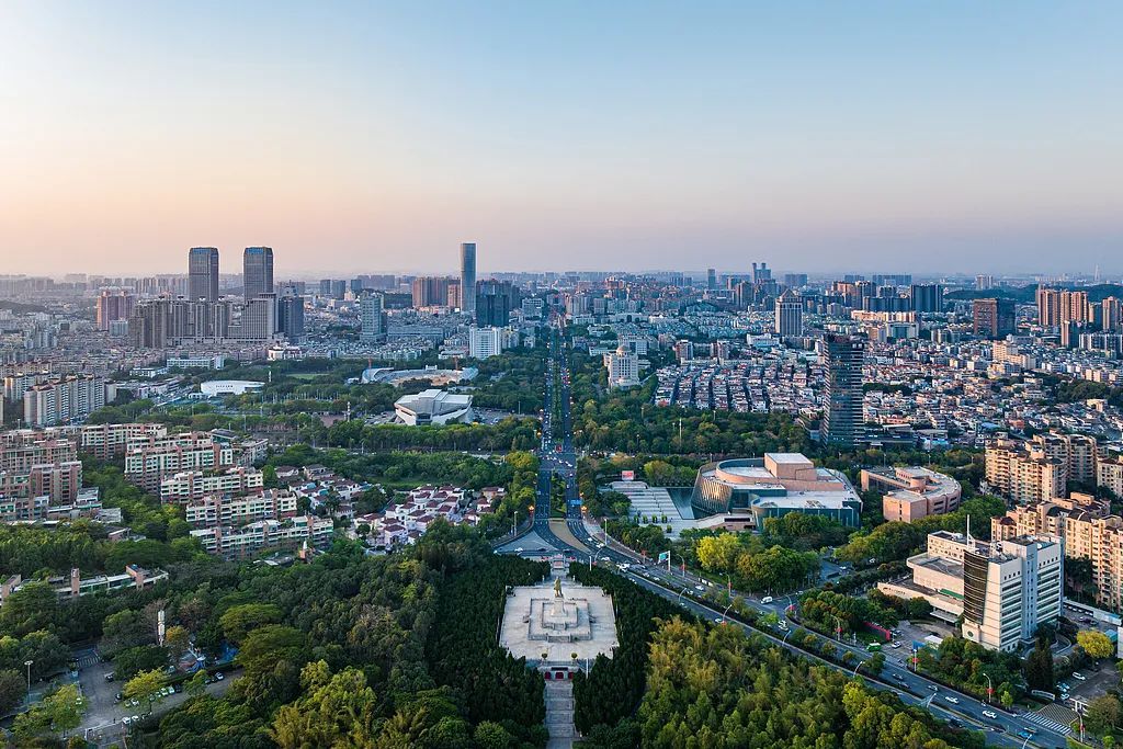 中山城市景观。图/视觉中国