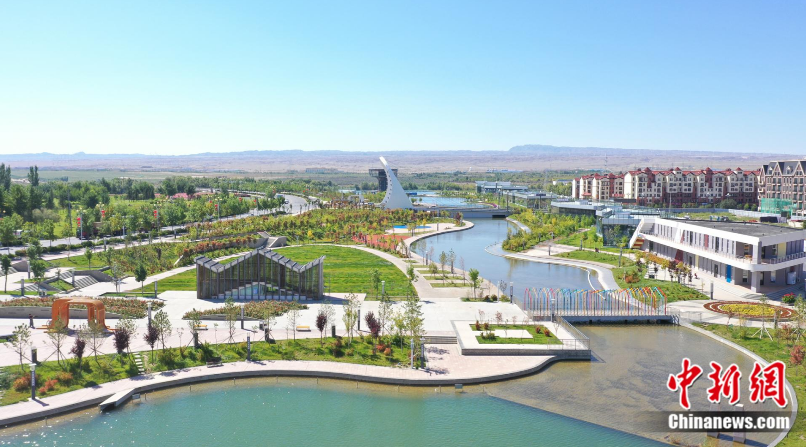 夏日布尔津县风光。来源：布尔津县融媒体中心