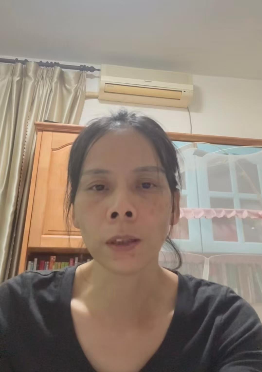 被害人优优的母亲曾女士