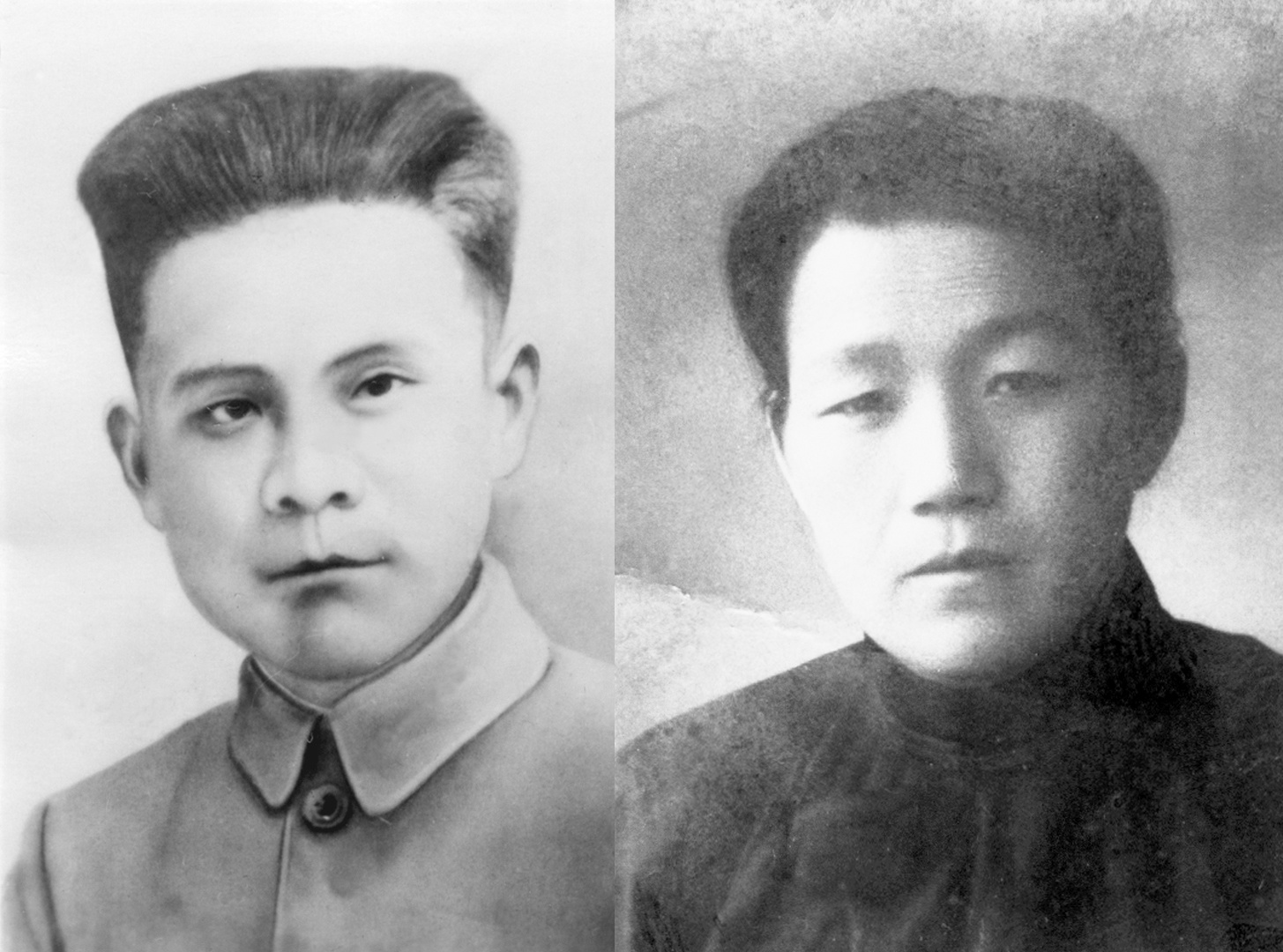 图左为胡孟晋,图右为张惠