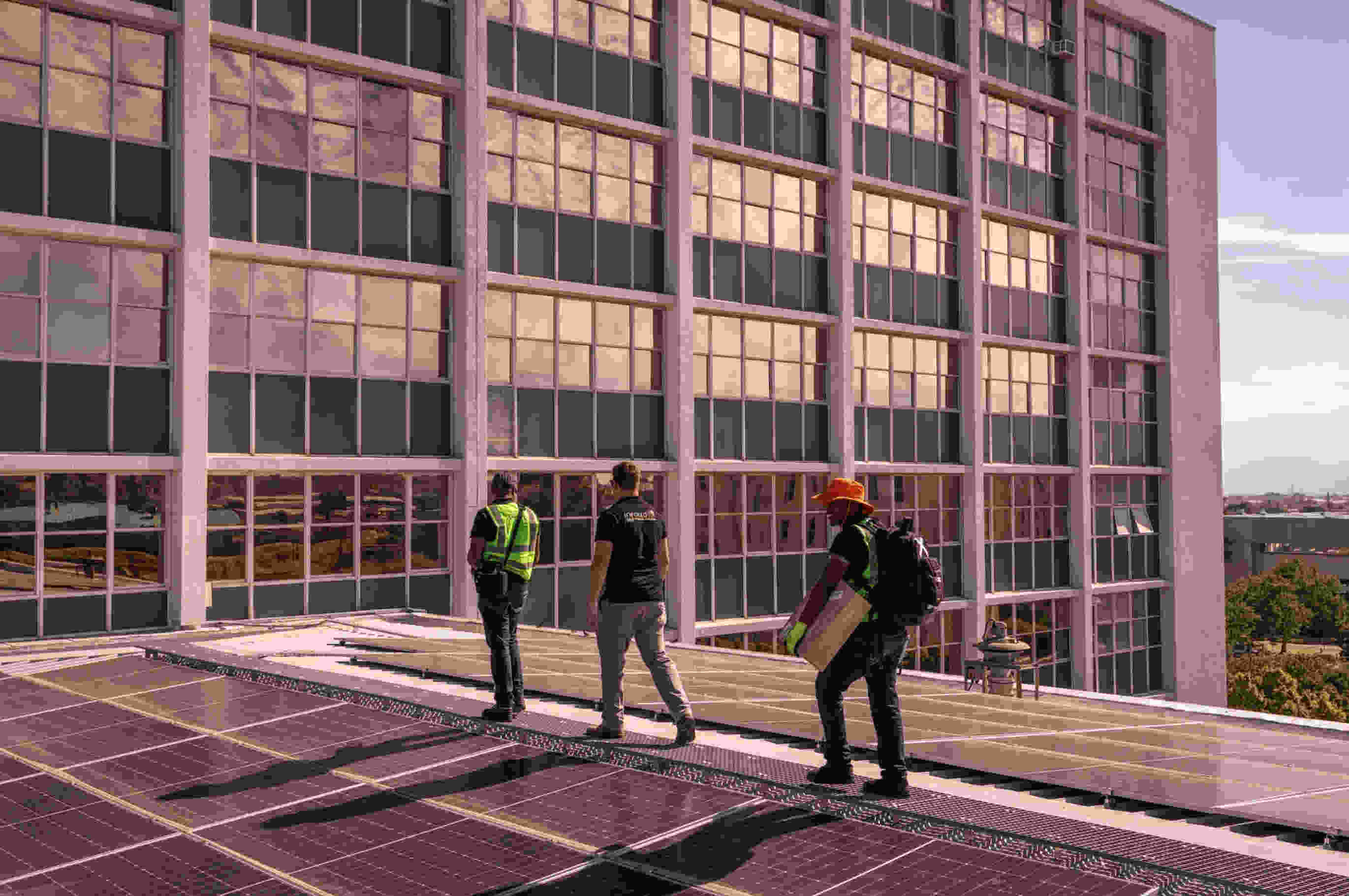 斯泰伦博斯大学泰格堡校区的太阳能应用项目。《纽约时报》