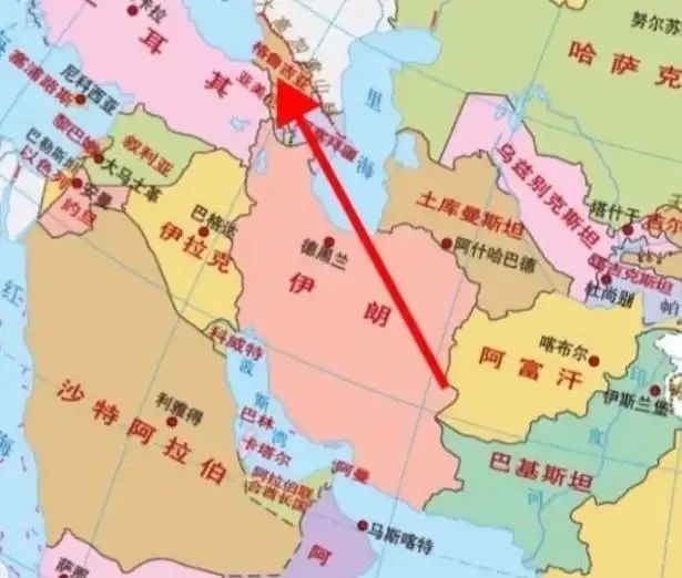 〓 格鲁吉亚所处地理位置
