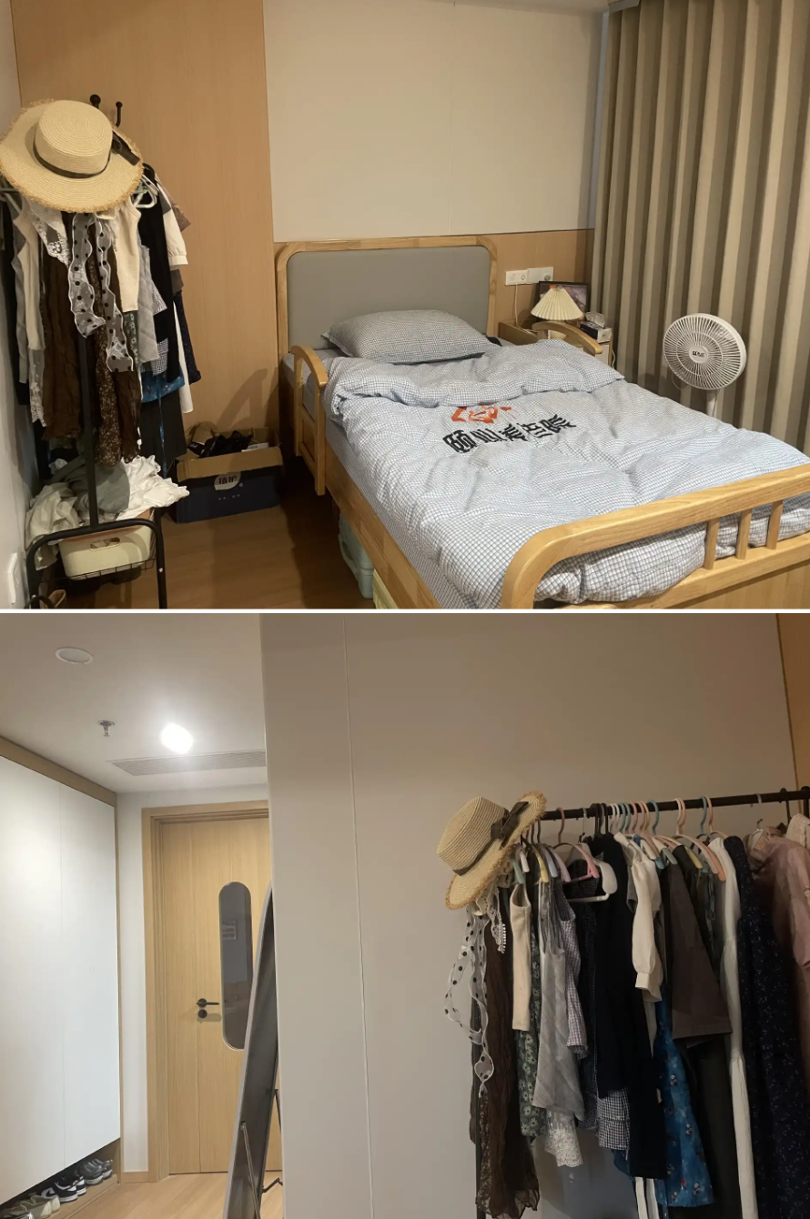 小蒋在养老院的房间