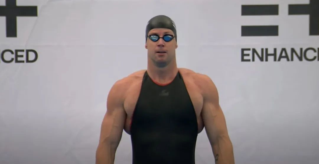 James Magnussen in the documentary.