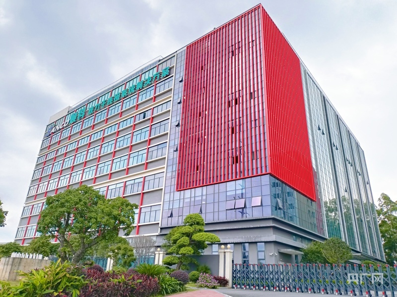 广东省专精特新“小巨人”企业——顺科智连(央广网记者 张顺鹏 摄)
