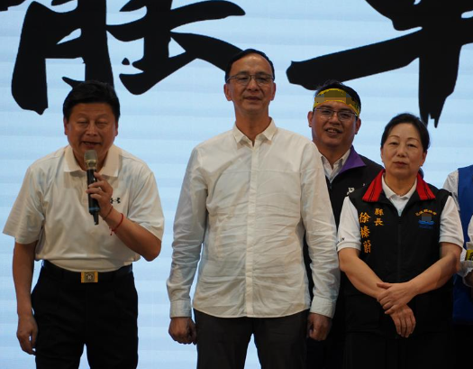 朱立伦27日再提“5·20”罢免赖清德。图源:台媒
