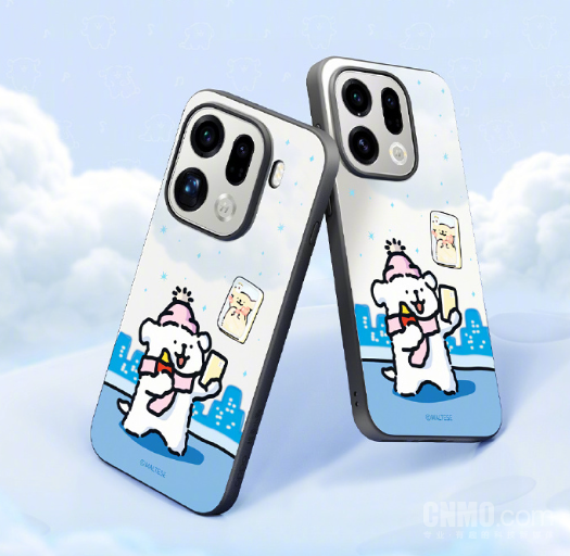 OPPO Find X9系列线条小狗联名手机壳