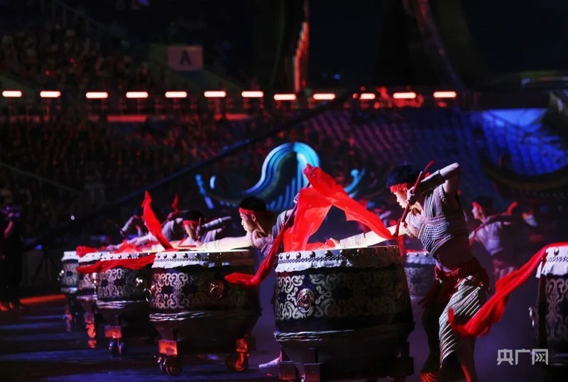 文体展演(央广网发 张力坚 摄)