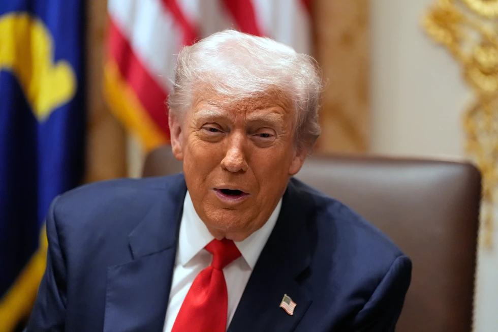 △美國總統特朗普(資料圖)