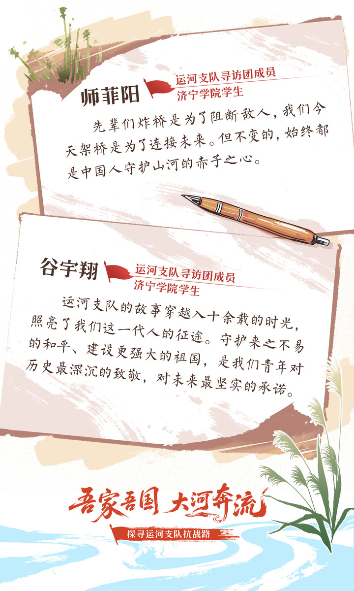 一支英雄战队:抗战精神不朽,把“运河支队”写在连史第一行