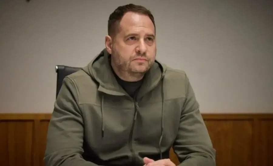 △烏克蘭總統(tǒng)辦公室主任葉爾馬克(資料圖)