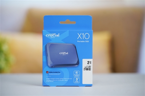 3米摔不坏!英睿达X10 Portable SSD图赏