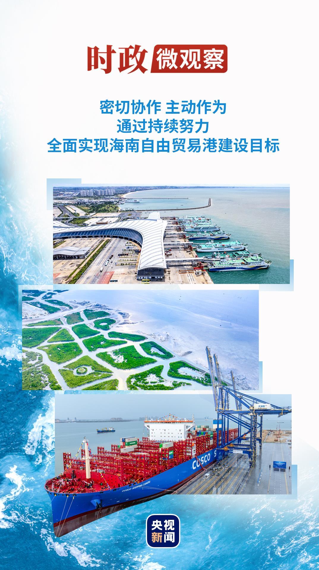 时政微观察丨建设海南自由贸易港,总书记把脉定向