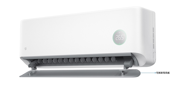 国补价2399.2元!小米推出米家空调健康风1.5匹:自带离子净化