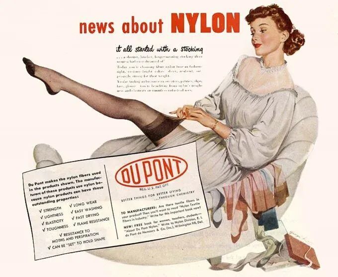 The story of sheer nylons — The Style Historianᵀᴹ