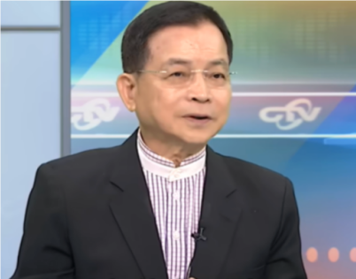 国民党籍民意代表赖士葆在一档节目中怒批台防务部门官商勾结。图源:台湾中时新闻网