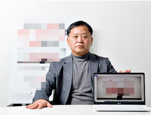 ▲“解决抚养费的人们”组织运营者具本昌