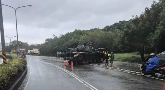 台陆军第六军团一辆CM-11“勇虎”坦