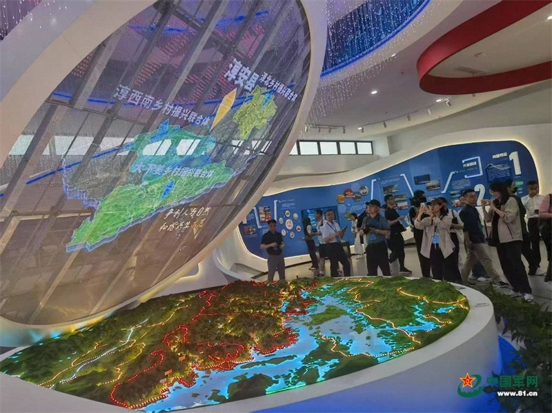 大下姜乡村振兴联合体布局图。