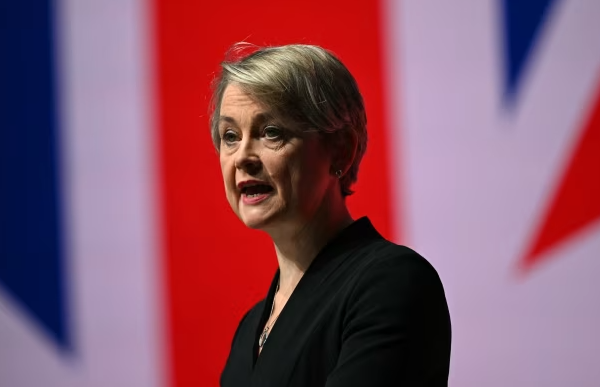 △英國外交大臣伊薇特·庫珀