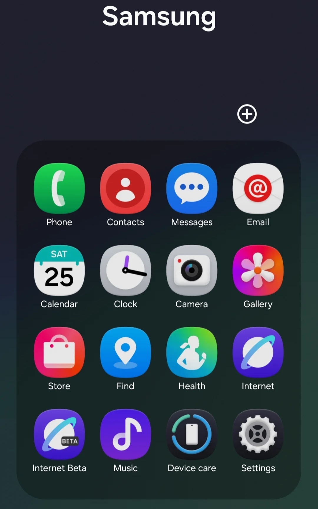One UI 8.5 削弱版 3D 立体版图标