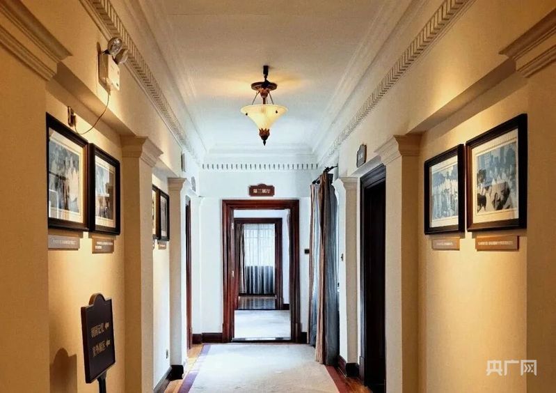 润园内部展览陈设（央广网记者 褚夫晴 摄）