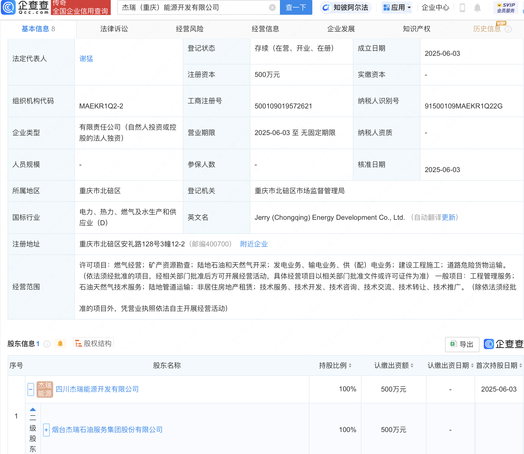 杰瑞股份在重庆成立能源开发公司_凤凰网