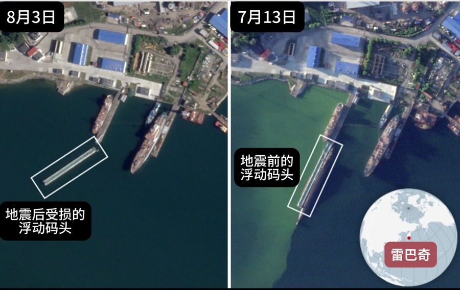 卫星图像来自“行星实验室”(Planet Labs)网站。