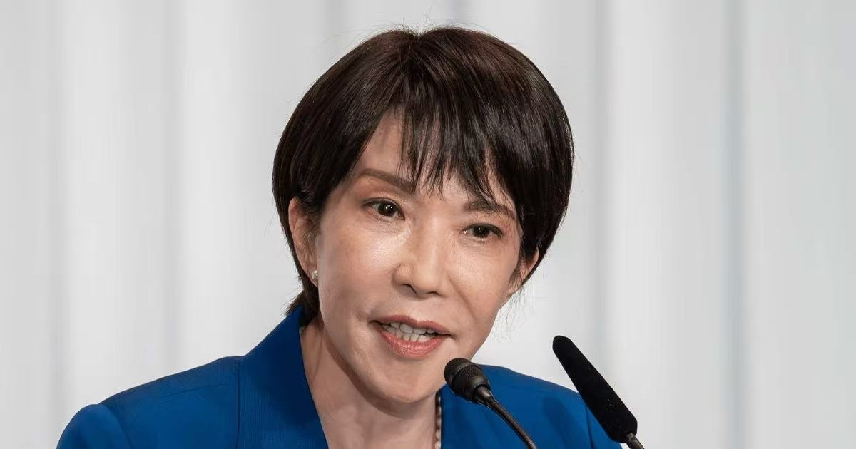 日本首相高市早苗 资料图片