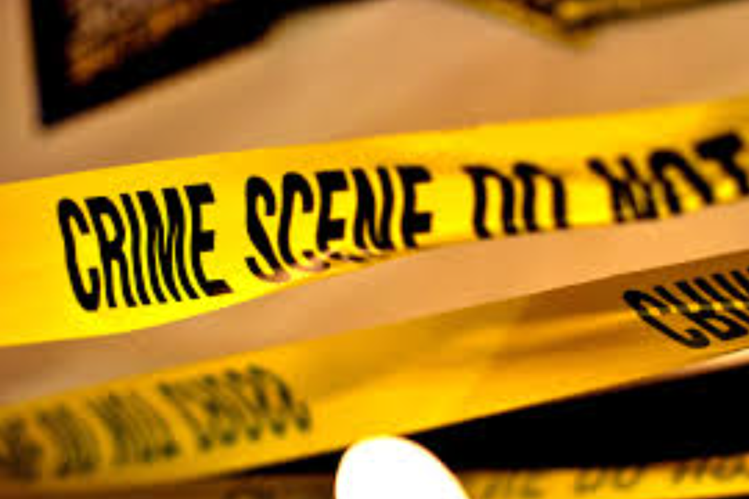 ▲警方封锁犯罪现场