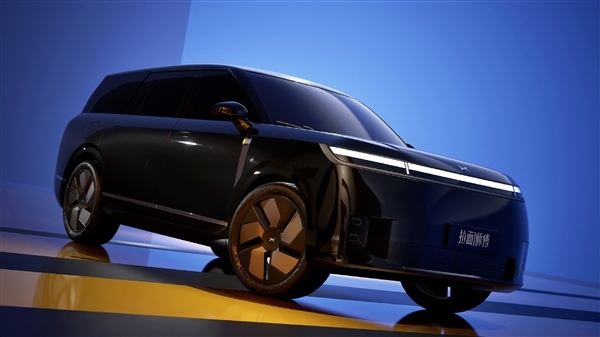 路虎揽胜既视感 小鹏全尺寸SUV非官效果图出炉:一眼高级